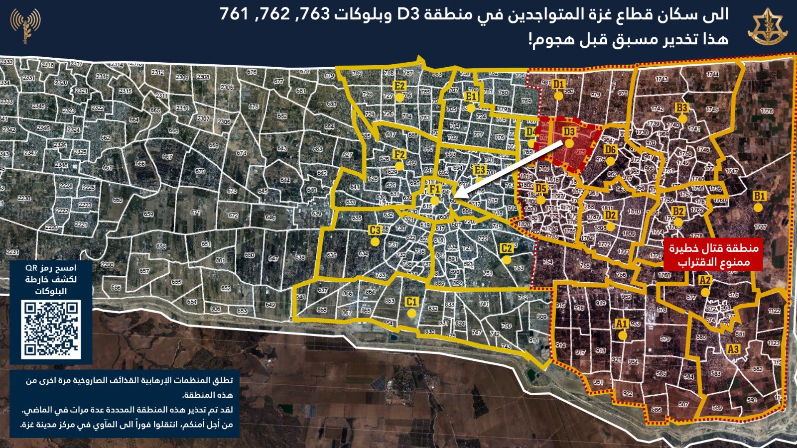 IDF forced displacement map