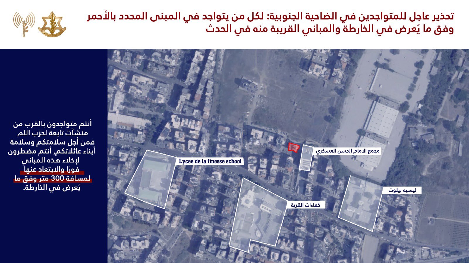 IDF forced displacement map