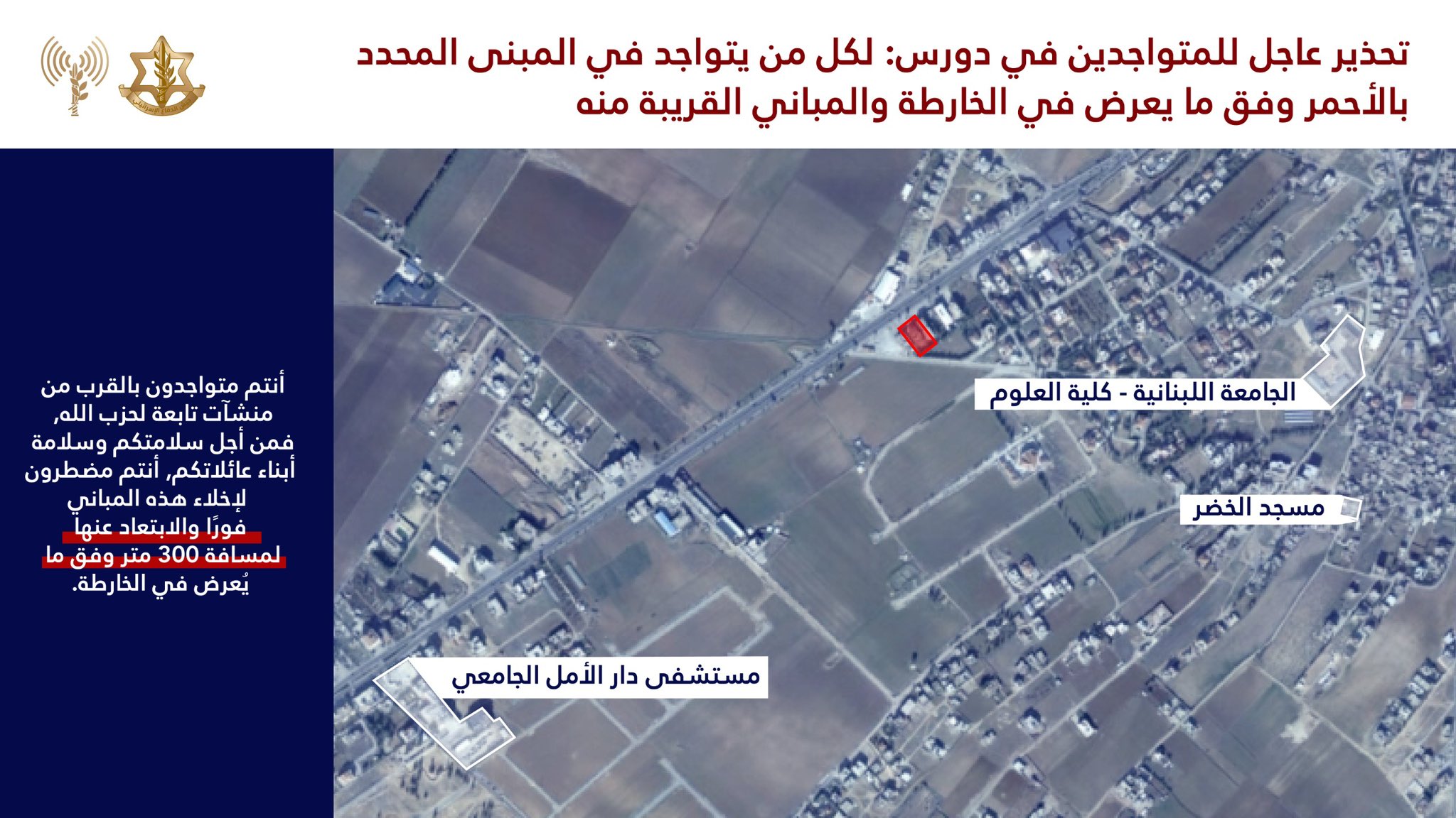 IDF forced displacement map